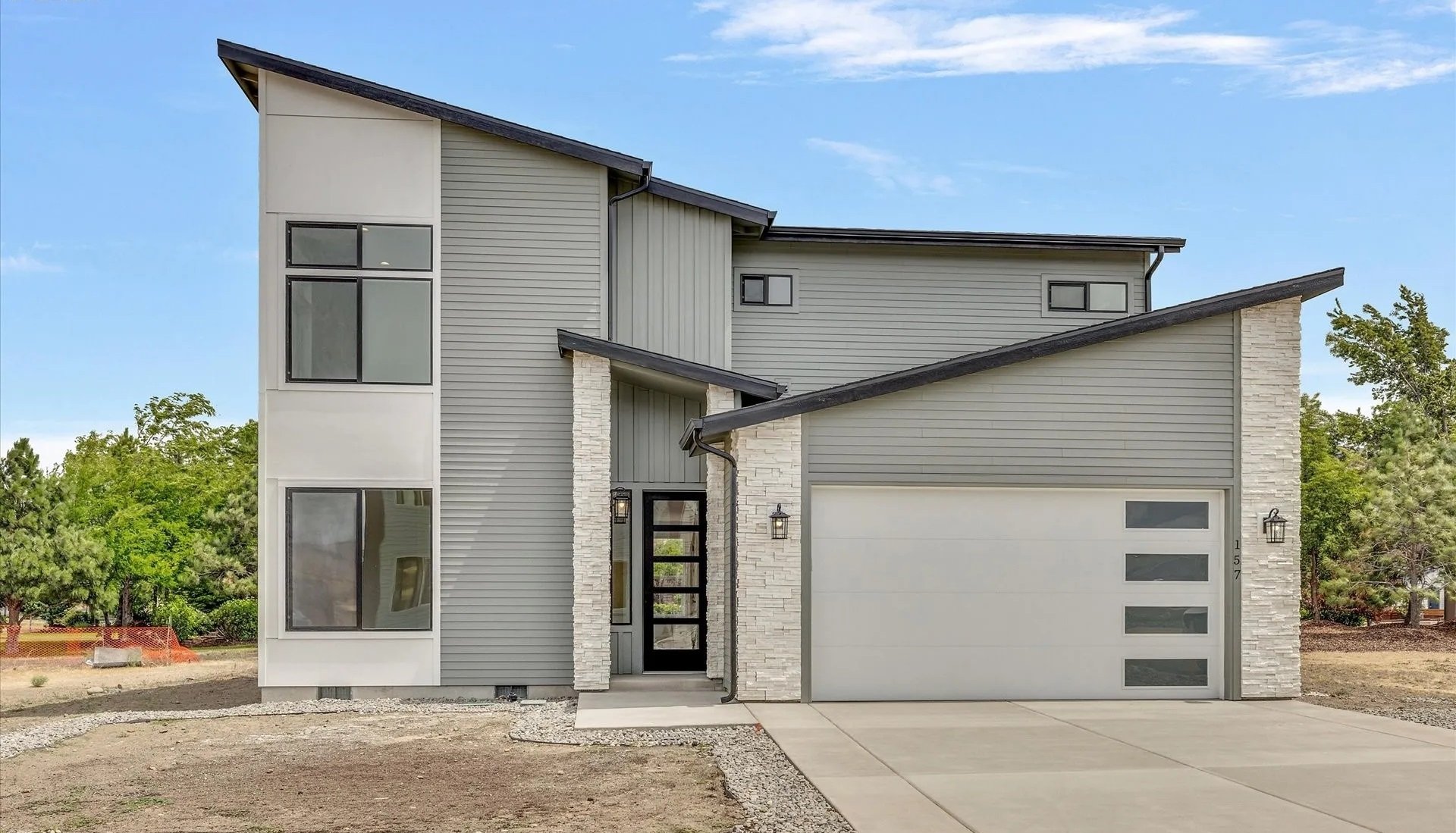 Front elevation of the Southshore build
